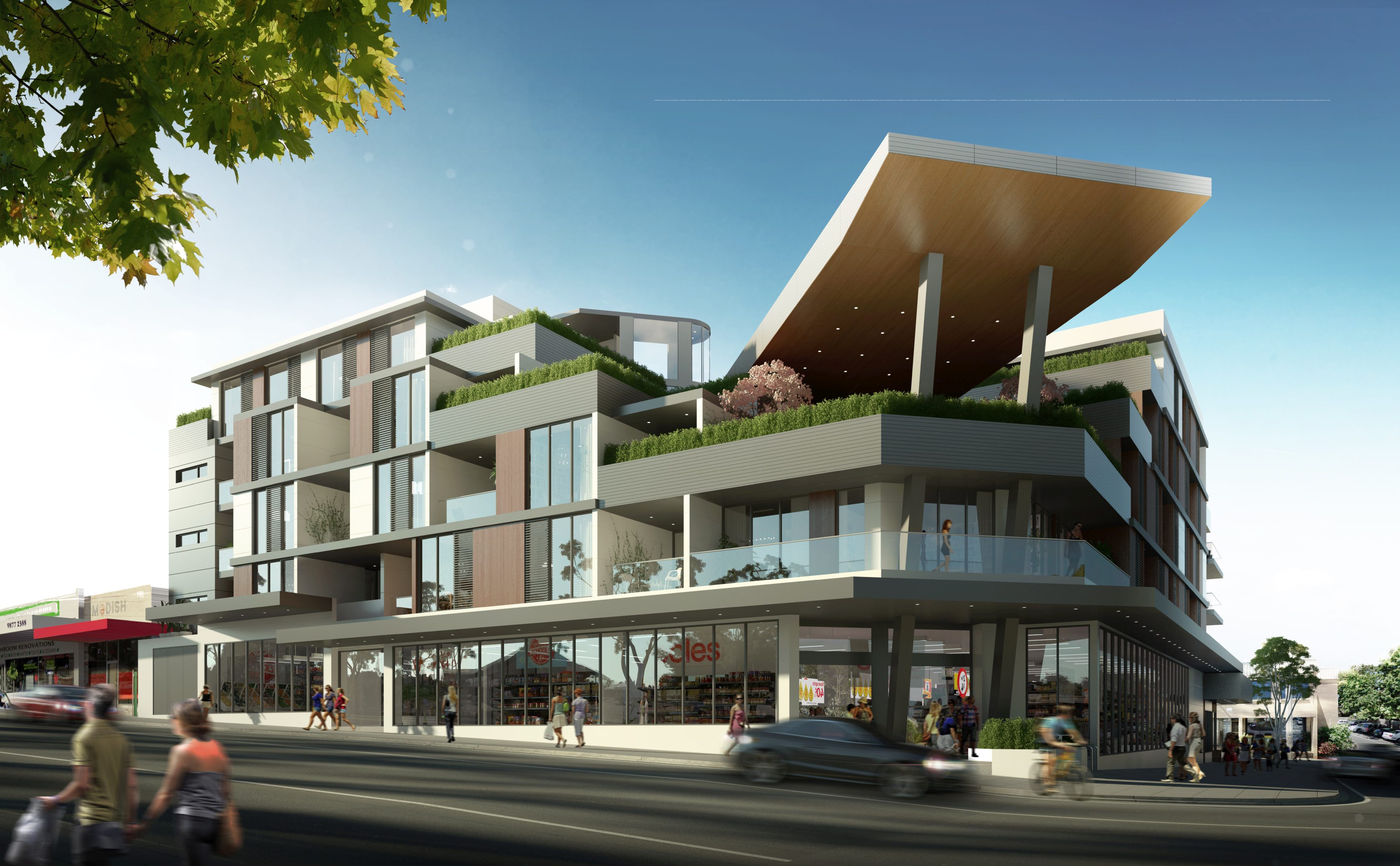 Spring Vale Buildings ATO:SPRINGVALE - 3d architectural visualization